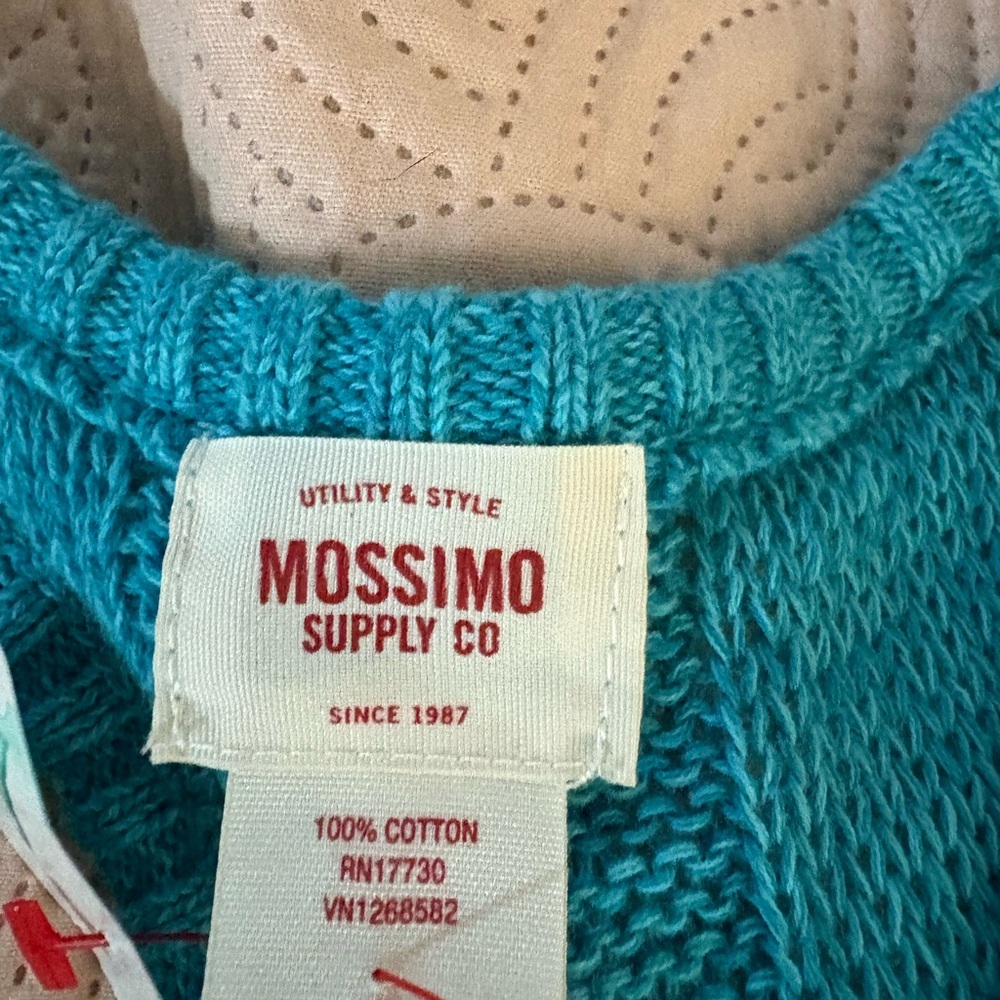 Mossimo Supply Co. Blue Tank Top